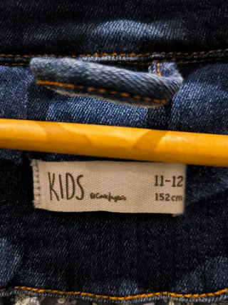 Chaqueta vaquera con forro interior 11/12 años