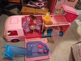 Barbie Caravana Rosa