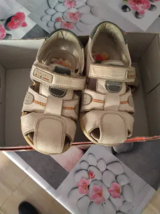 Sandalias Pablosky Beige Niña Talla 29