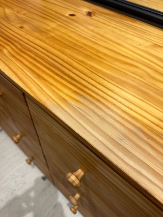 Cómoda de madera 6 cajones