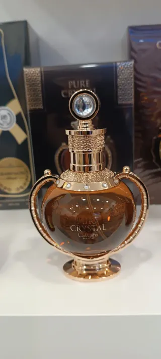 Perfume Lattafa Pure Crystal Dorado