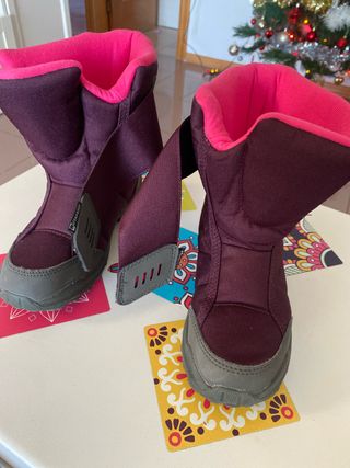 Botas de nieve Quechua niña talla 32 waterproof