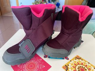 Botas de nieve Quechua niña talla 32 waterproof