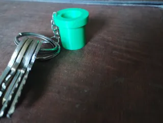 Portachiavi Tubo Super Mario Bros Verde