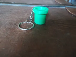 Portachiavi Tubo Super Mario Bros Verde