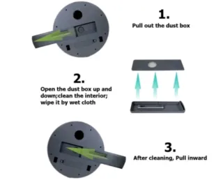 Robot Aspirapolvere Intelligente Pavimento Polvere
