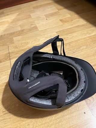 Casco de equitación negro