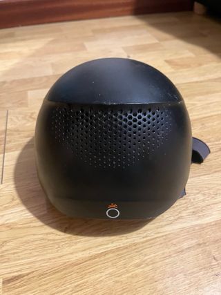 Casco de equitación negro