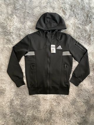 Sudadera Adidas Hombre Negra
