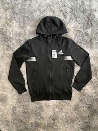 Sudadera Adidas Hombre Negra