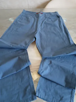 Jeans Carrera Uomo Vintage Blu