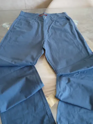 Jeans Carrera Uomo Vintage Blu