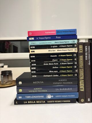 Colleccion 60 libros A.Vazquez Figueroa