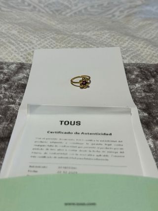 Anillo Tous Oro 18k
