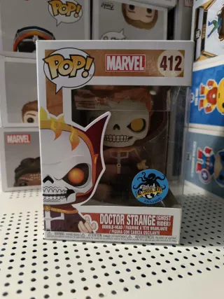Funko Pop Doctor Strange Ghost Rider 412 Marvel