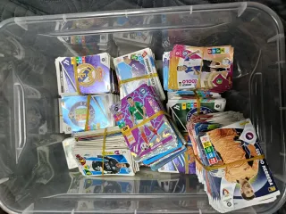 Mega lote de cromos de fútbol