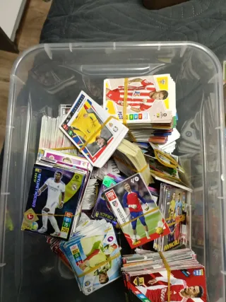 Mega lote de cromos de fútbol