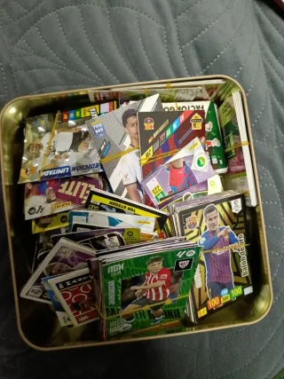 Mega lote de cromos de fútbol