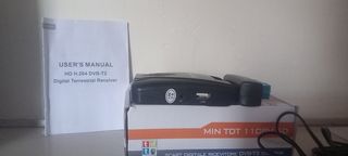 Ricevitore DVB-T2 Mini TDT 1108V SD 180° con PVR