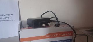 Ricevitore DVB-T2 Mini TDT 1108V SD 180° con PVR
