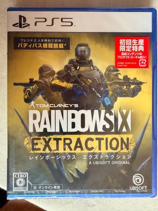 PS5 Tom Clancy Rainbow Six Extraction - Japonés
