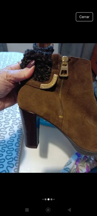 Botines marrones talla 40