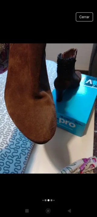 Botines marrones talla 40