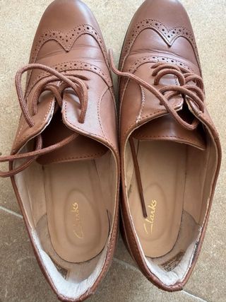 Zapatos Oxford Clarks Marrón Talla 37.5