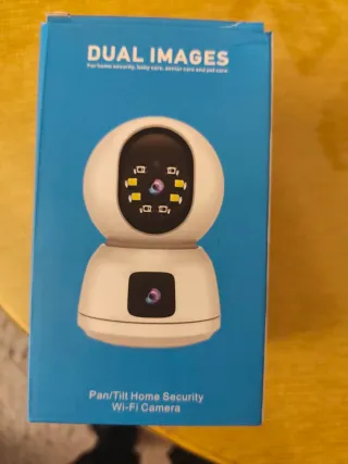 Cámara Vigilancia Dual Blanca