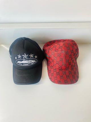 Gorras Corteiz y Gucci Talla Única