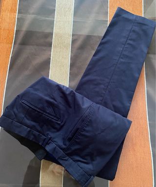 Pantalón de vestir azul Zara hombre
