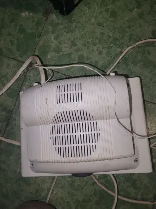 Radio Reloj Digital Clatronic Blanco