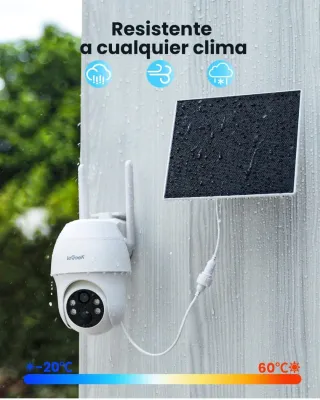 Cámara Vigilancia ioGeek Solar 4G