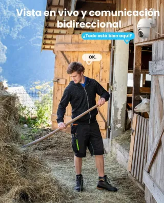 Cámara Vigilancia ioGeek Solar 4G