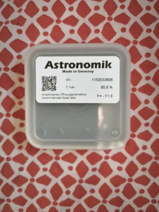 Filtro Astronomik H-alpha 12nm CCD APS-C