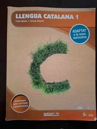 Llengua catalana 1r ESO. Llibre de l'alumne: Ad...