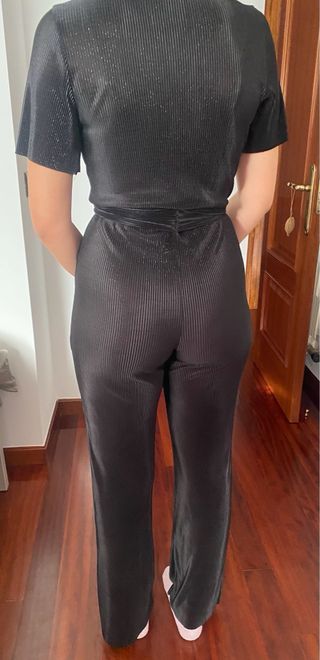 Mono largo negro fin de año talla S