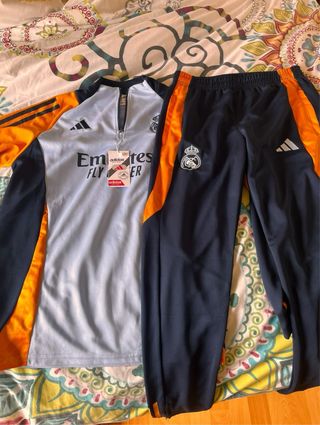 Chándal Real Madrid Adidas Mujer Talla L
