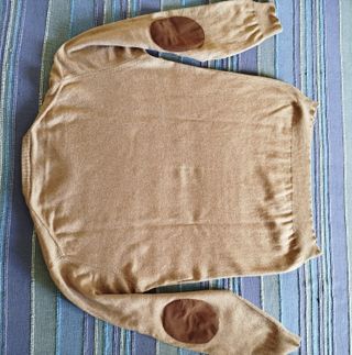 Maglioncino Malagrida Uomo Beige Cashmere Lana