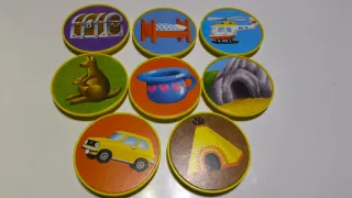 Juego Al escondite años 80 Educa