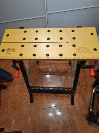 Mesa de trabajo plegable Parkside