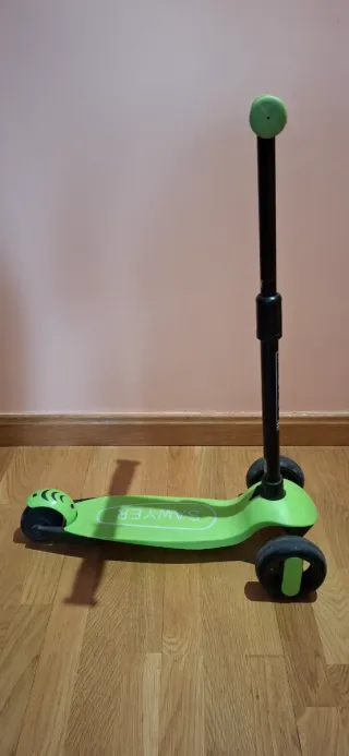 Monopatín Sawyer 3 Ruedas Verde