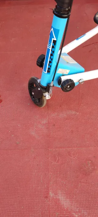 Patín Patineta Scooter 3 Ruedas Azul