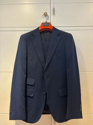 Traje Alvaro Moreno Talla 42 Azul.