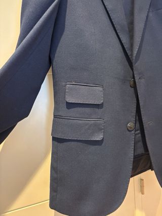 Traje Alvaro Moreno Talla 42 Azul.