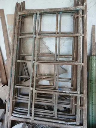 Andamios tradicionales buen estado