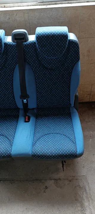 Asientos 2ª fila Fiat Scudo combi 2015