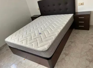 Cama canapé y colchón