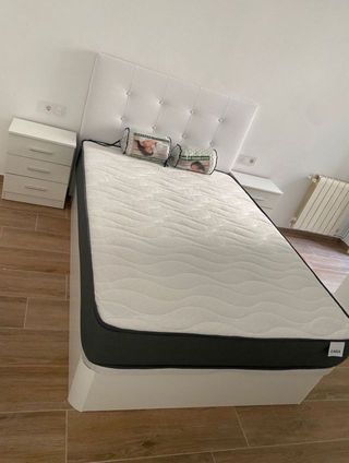 Cama canapé y colchón