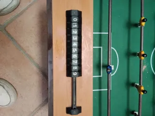 Mini futbolín de mesa